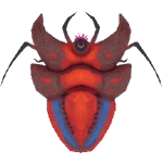 Crimson Shrimp reference image from Subnautica 2 community creature coverage