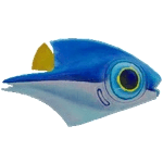 Fluttertail reference image from Subnautica 2 community creature coverage