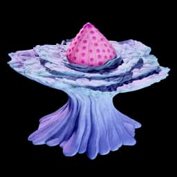Cabbage Shootroot reference image from Subnautica 2 community creature coverage