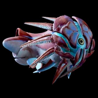 Hammerhead reference image from Subnautica 2 community creature coverage