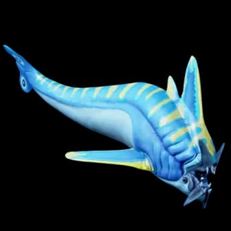 Nibbler Mango reference image from Subnautica 2 community creature coverage