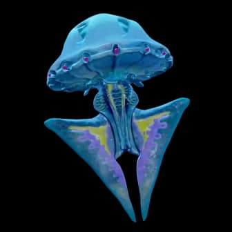 Surge Jelly reference image from Subnautica 2 community creature coverage